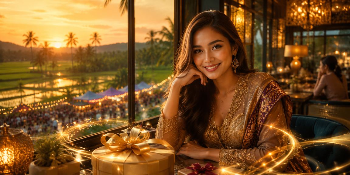 Suasana hiburan dan kasino gaya Melayu di Kedah